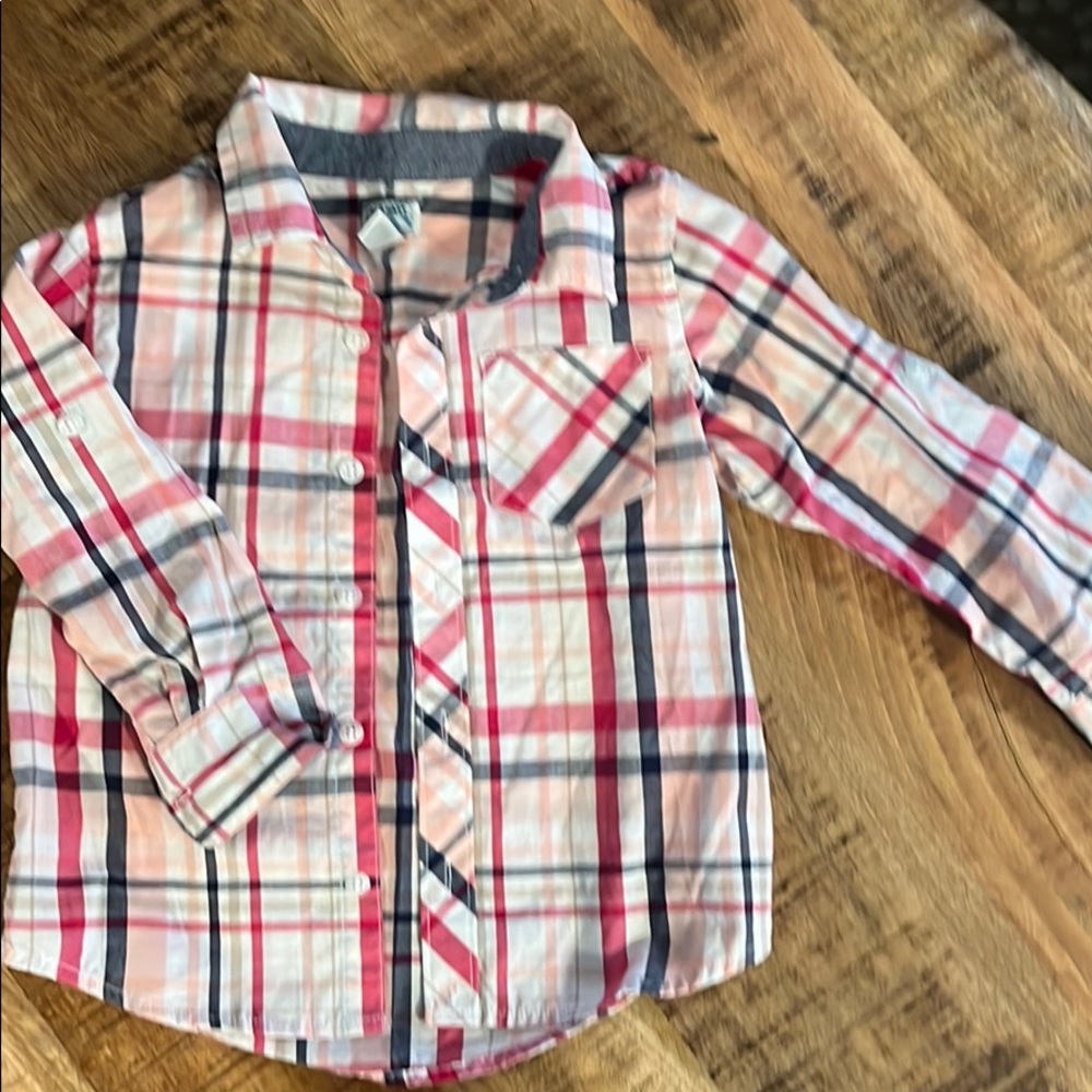 Button down shirt for boys